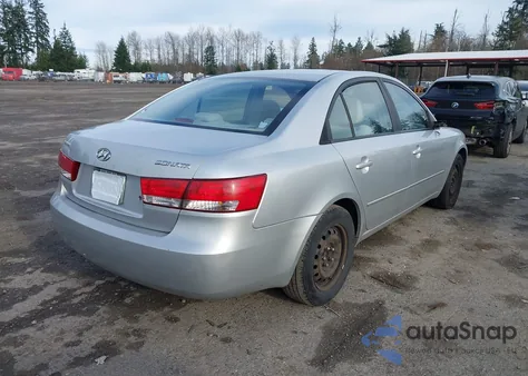2007 Hyundai Sonata Gls from USA, damaged, VIN 5NPET46C37H177869